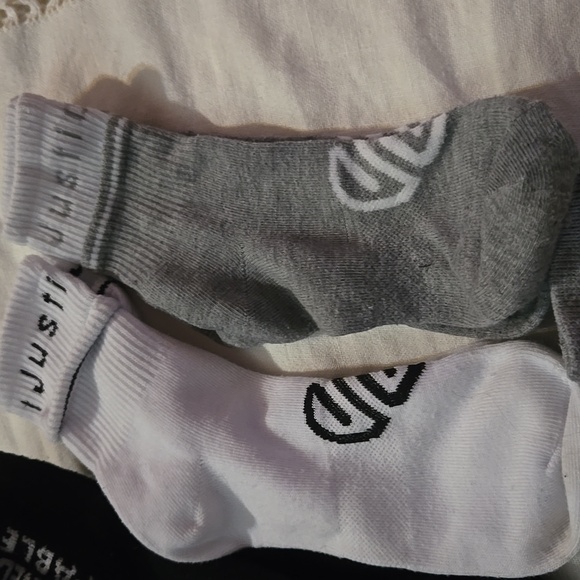Lot Of Justice Girls Crew Socks - Picture 3 of 6